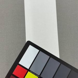 Recacril White Grey Stripe R-061 | Waterproof Awning & Marine Canvas | 100% Solution Dyed Acrylic | 47" Wide | By the Yard