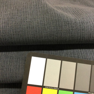 1.25 Yard Piece of Dark Gray Textured Microfiber | Heavyweight Upholstery Fabric | 54" Wide | By the Yard