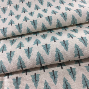 2.25 Yard Piece of Forest Pines Green / White | Home Decor Fabric | Premier Prints | 54 Wide | By the Yard