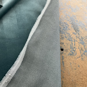 1.75 Yard Piece of Sky Blue Velvet Upholstery Fabric | Heavyweight / Durable | 54" Wide | By the Yard