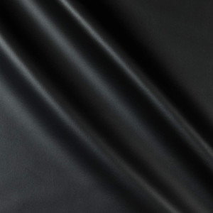 1 Yard Piece of Sunbrella Horizon Capriccio 10200-0014 Marine Grade Synthetic Leather Black | Very Heavyweight Marine Vinyl, Faux Leather Fabric | Home Decor Fabric | 54" Wide