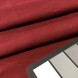 2 Yard Piece of Maroon Polyester Cotton Broadcloth Fabric | By the Yard | 60 inch Wide