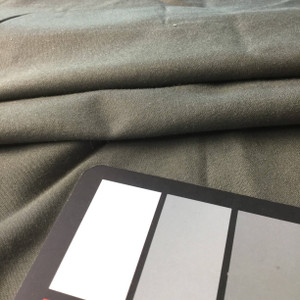 1.25 Yard Piece of Basil Green Poly/Cotton Fabric | Apparel | Lining | Masks | 60 W | BLOWOUT ITEM