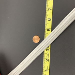 SEAQUEST Mist Grey Hidem Gimp | PSQ-017 | Marine Vinyl Upholstery Trim | 5/8" | By the Yard