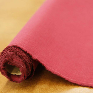 wine red drapery fabric