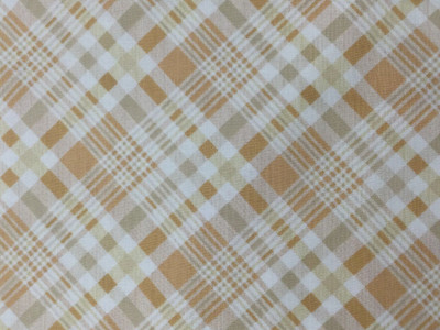 Beige Argyle Fabric