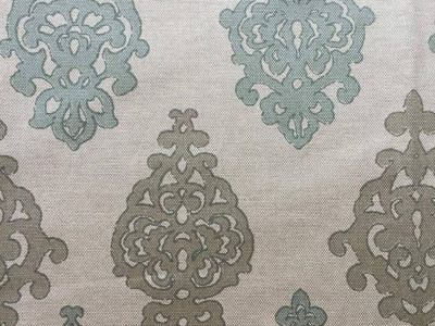 Beige Damask Fabric