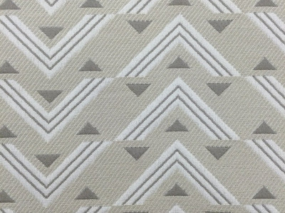 Beige Geometrics Fabric