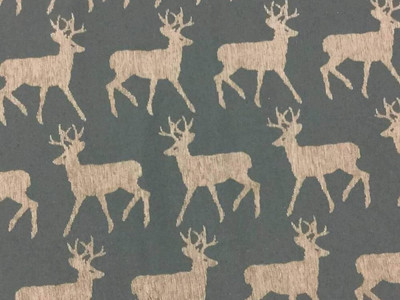 Black Animals Fabric