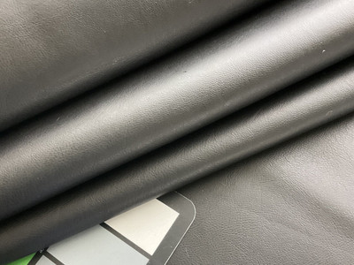 Leonids Black Vinyl Fabric