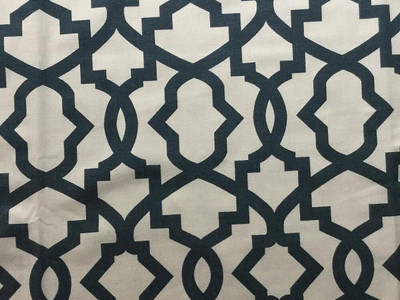 Blue Lattice Fabric