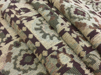 Brown Contemporary Fabric