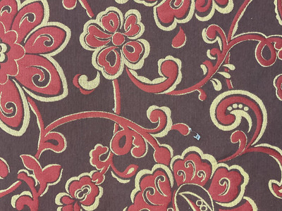 Gold Floral Fabric Gold Floral Fabric