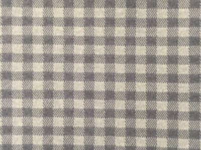 Gray Plaid Fabric