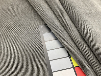 Gray Solid Fabric