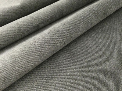 Grey Velvet Upholstery