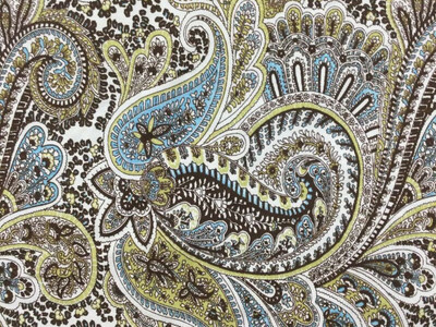 Paisley Fabric by Color