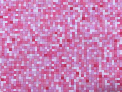 Pink Geometrics Fabric