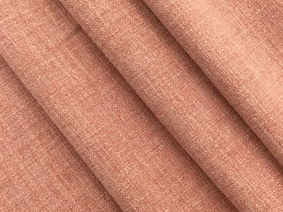 Washed Coral Pink Linen Fabric by the Metre