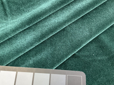 Green Velvet Upholstery Fabric