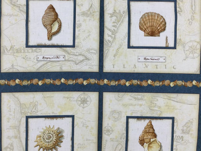 Seashell Quilt Fabric