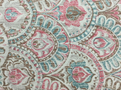 Pink Bohemian Fabric