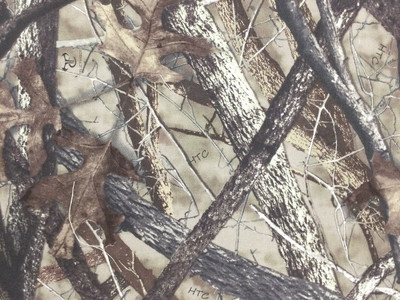 Brown Camouflage Fabric