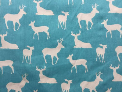 Blue Cottage and Camp Fabric