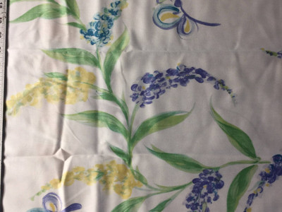 Blue Garden Fabric