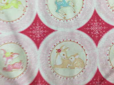 Pink Holiday Fabric