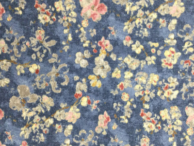 Yellow Floral Upholstery