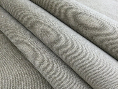Taupe Velvet Upholstery Fabric