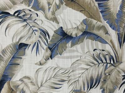 Off White Tropical Fabric