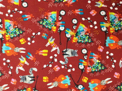 Yellow Animals Fabric Yellow Animals Fabric