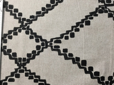 Brown Argyle Fabric