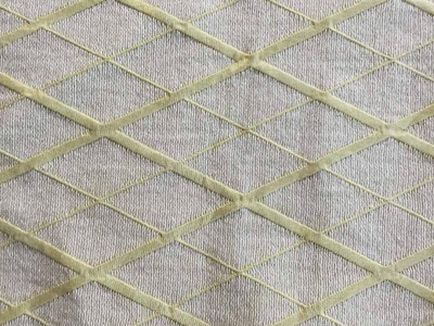 Yellow Argyle Fabric