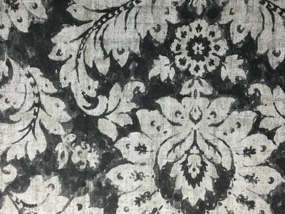 Black Batik Fabric