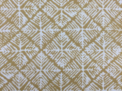 Yellow Batik Fabric