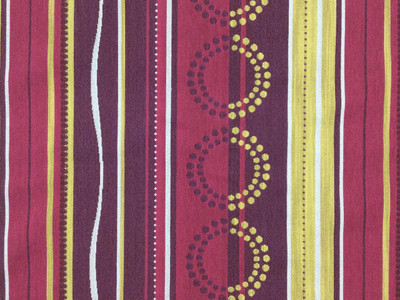 Gold Circles Fabric