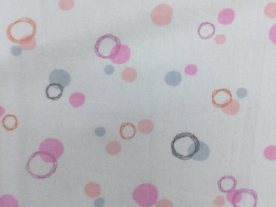 Pink Circles Fabric