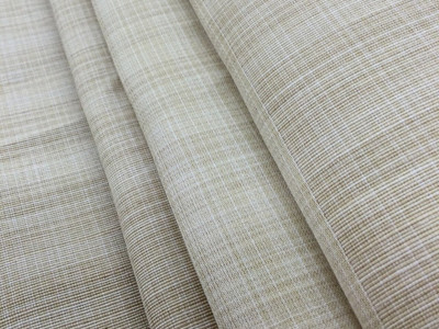 Beige Crosshatch Fabric