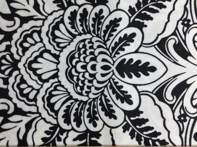 Black Damask Fabric Fabric Warehouse   Black Damask Fabric 1686826850 