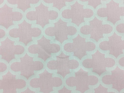 Pink Damask Fabric