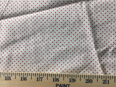 Silver Dots Fabric