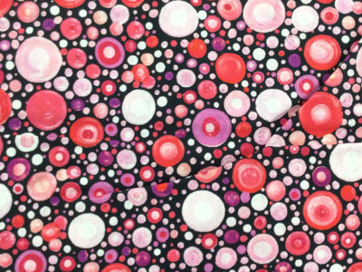 Purple Dots Fabric