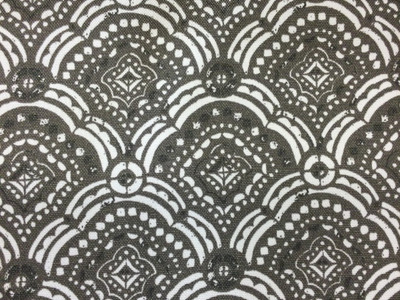 Gray Fish Fabric