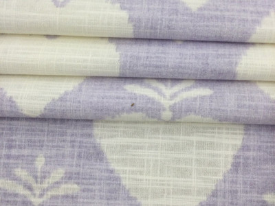 Purple Ikat Fabric