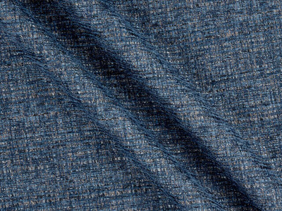 Blue Jacquard Fabric