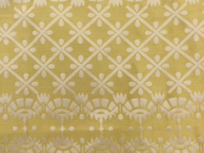 Gold Lattice Fabric