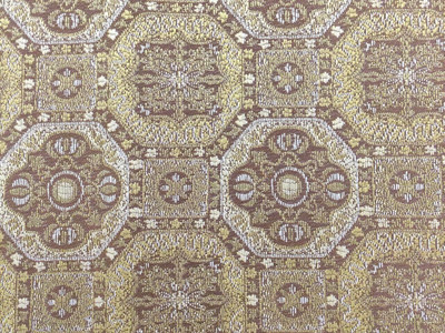 Tan Medallion Fabric